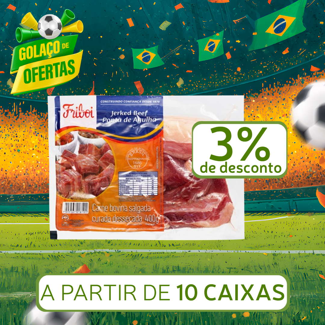 Jerked Beef Ponta Agulha 400g - Friboi